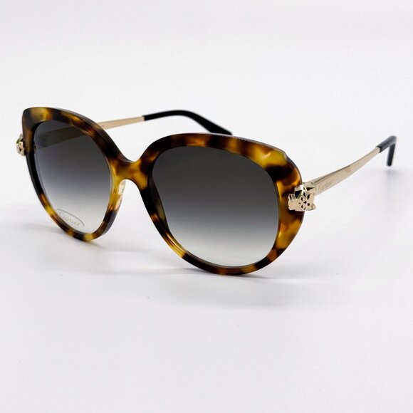 Cartier Accessories - NEW CARTIER CT0064S 002 WOMEN HAVANA SUNGLASSES CT0064S 002